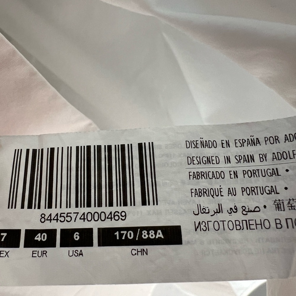 100% Cotton ✨ Adolfo Dominguez White Button-Front Shirt Size 6 - Picture 6 of 7